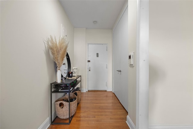 1372 Shakespeare Ave Unit 3A, Bronx, NY 10452 - hall featuring light wood-style flooring and baseboards