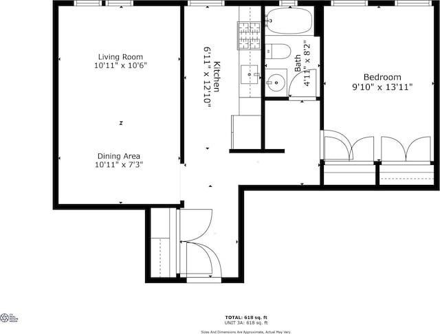 1372 Shakespeare Ave Unit 3A, Bronx, NY 10452 - home floor plan