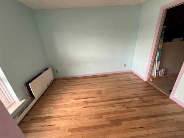 750 Lido Blvd Unit 71A, Lido Beach, NY 11561 - spare room featuring light wood-type flooring and baseboards