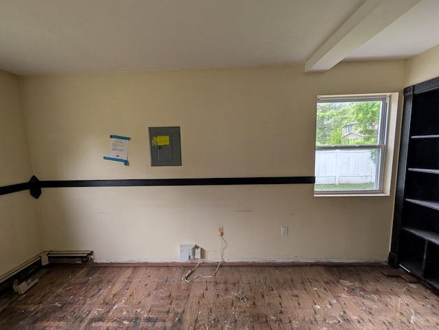 119 Mailler Ave, Cornwall, NY 12518 - empty room with electric panel and wood finished floors