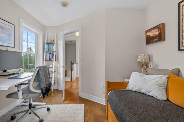 63 Liberty St, Beacon, NY 12508 - office space with baseboards and wood finished floors