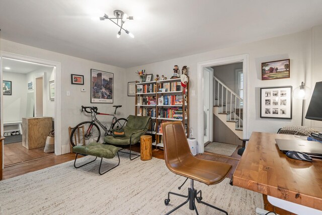 63 Liberty St, Beacon, NY 12508 - office space with wood finished floors and baseboards