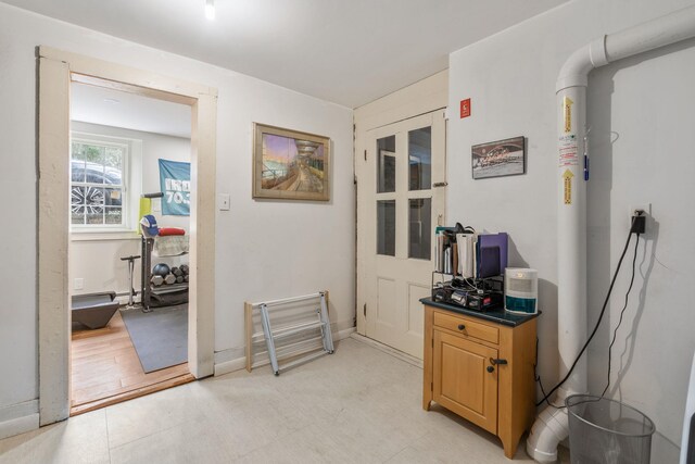 63 Liberty St, Beacon, NY 12508 - corridor featuring baseboards