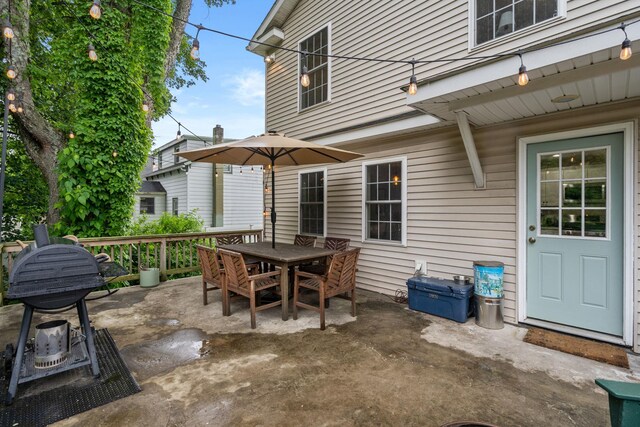 63 Liberty St, Beacon, NY 12508 - view of patio / terrace featuring outdoor dining space