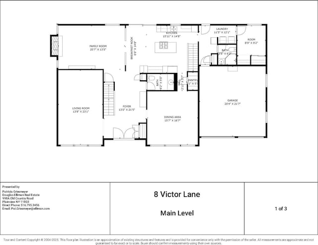 8 Victor Ln, Woodbury, NY 11797 - floor plan / room layout