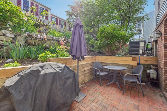 7 Washington Mews Unit 7, Port Chester, NY 10573 - view of patio with grilling area