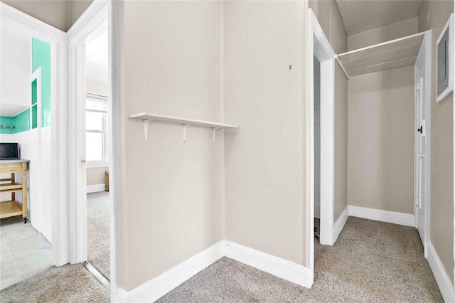 3004 14th St, Astoria, NY 11102 - walk in closet featuring carpet floors