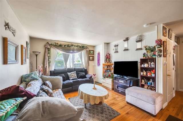 11 Campion St, Brentwood, NY 11717 - living room with wood-type flooring
