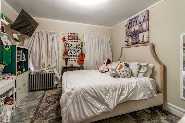 4 Oakley Pl, Mount Vernon, NY 10550 - bedroom with radiator heating unit and ornamental molding