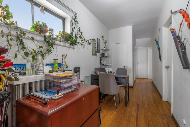 4 Oakley Pl, Mount Vernon, NY 10550 - home office with light wood-type flooring