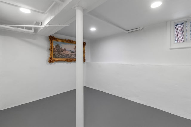 4 Oakley Pl, Mount Vernon, NY 10550 - finished below grade area with recessed lighting