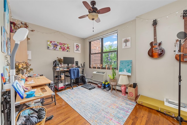 1 Jefferson Ave Unit B12, Rockville Centre, NY 11570 - office with ceiling fan and wood finished floors