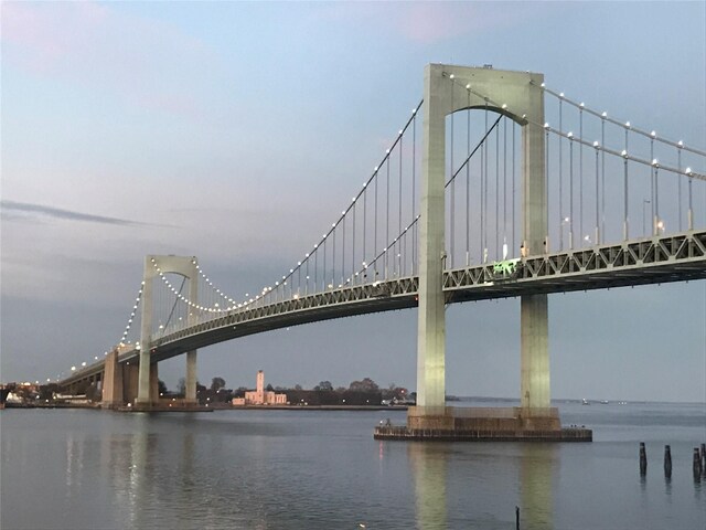 167-11 Powells Cove Blvd Unit 27, Beechhurst, NY 11357 - water view featuring a notable bridge