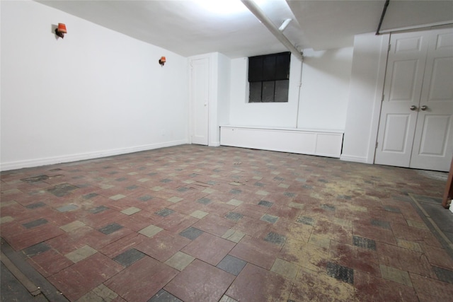 61-16 84th St, Middle Village, NY 11379 - finished basement with baseboards
