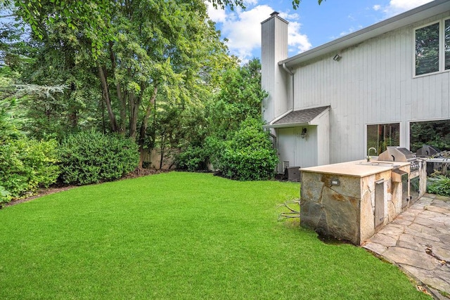 2 Field Ln, Roslyn Heights, NY 11577 - view of grassy yard featuring area for grilling