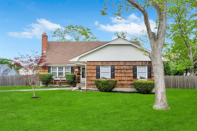 301 Maple Ave, Patchogue, NY 11772 - view of front of home featuring a chimney and a shingled roof