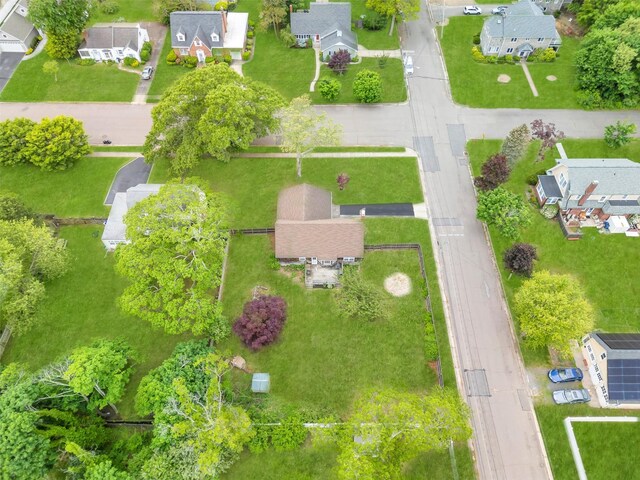 301 Maple Ave, Patchogue, NY 11772 - aerial perspective of suburban area