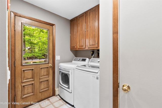 48 Deer Park Rd, Cairo, NY 12473 - laundry area with washing machine and clothes dryer and cabinet space
