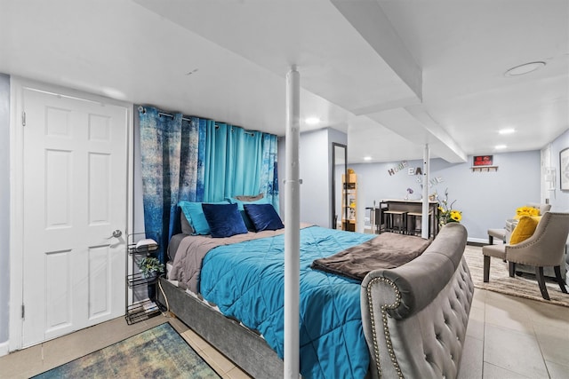 3632 Willett Ave, Bronx, NY 10467 - tiled bedroom with recessed lighting