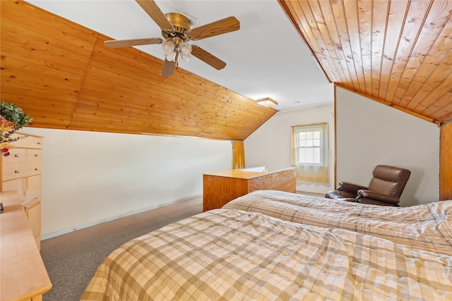 45-31 169th St, Flushing, NY 11358 - bedroom featuring carpet flooring, lofted ceiling, wood ceiling, and baseboards