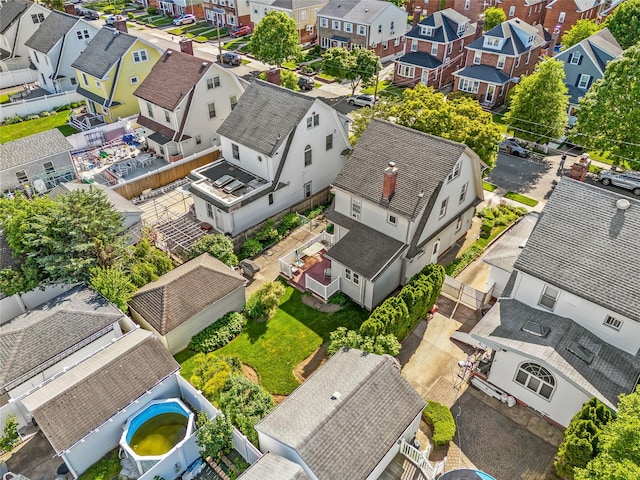 45-31 169th St, Flushing, NY 11358 - aerial view of residential area