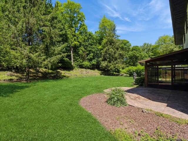 3 Brookland Farms Rd, Poughkeepsie, NY 12601 - view of grassy yard featuring a patio area