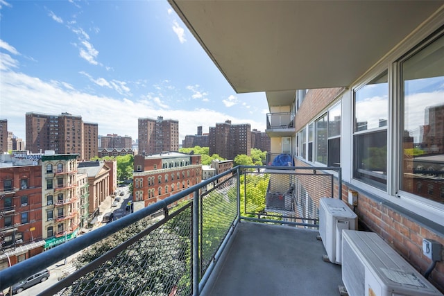 215 Park Row Unit 8B, New York Manhattan, NY 10038 - balcony with a city view