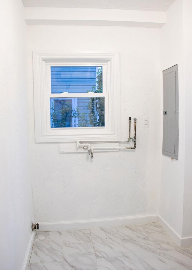 11 Shine Pl, Valley Stream, NY 11581 - detailed view of electric panel and baseboards