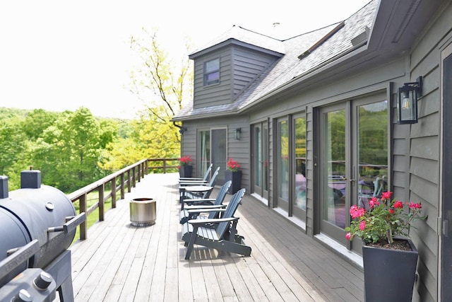 605 Dutch Hill Rd, Call Listing Agent, NY 12776 - view of wooden terrace