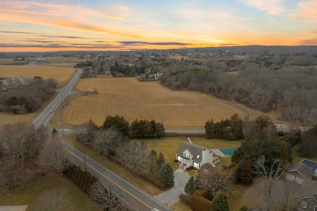 5 Ponds Rd, Water Mill, NY 11976 - aerial overview of property's location with rural landscape