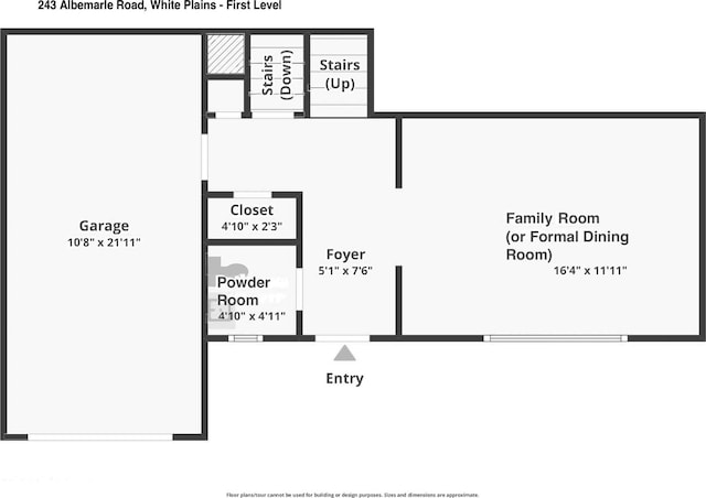 243 Albemarle Rd, White Plains, NY 10605 - home floor plan
