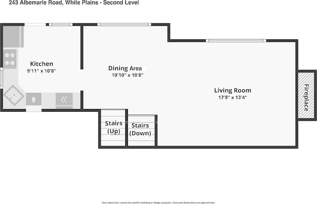 243 Albemarle Rd, White Plains, NY 10605 - property floor plan