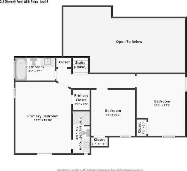 243 Albemarle Rd, White Plains, NY 10605 - property floor plan
