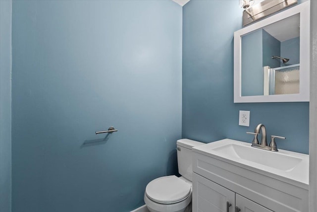 100 Schnackenberg Rd, Call Listing Agent, NY 12075 - bathroom with toilet, a shower, and vanity