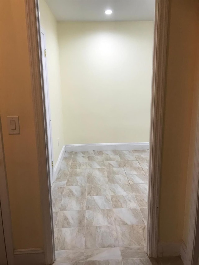 154-02 119th Ave, Jamaica, NY 11434 - hall with baseboards and recessed lighting