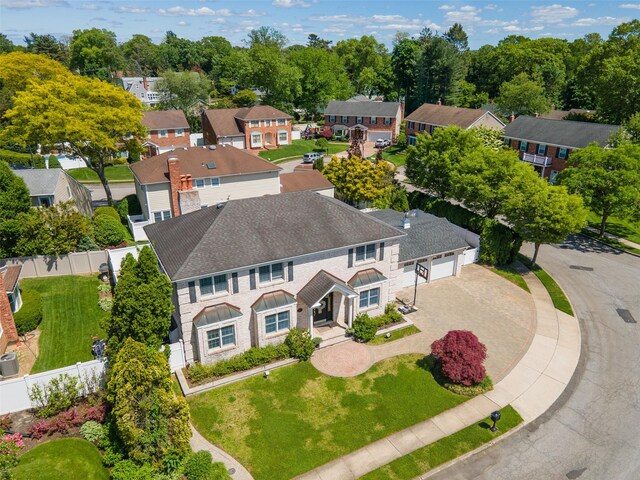 30 Knoll Ln, Glen Head, NY 11545 - aerial perspective of suburban area