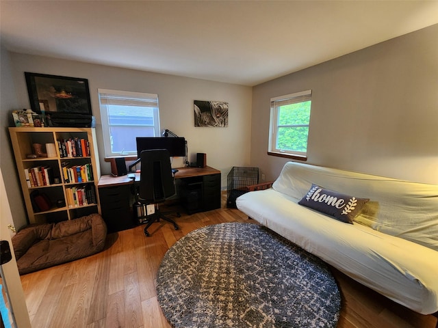182 Ledge Rd, Kingston, NY 12401 - office area with light wood-style floors