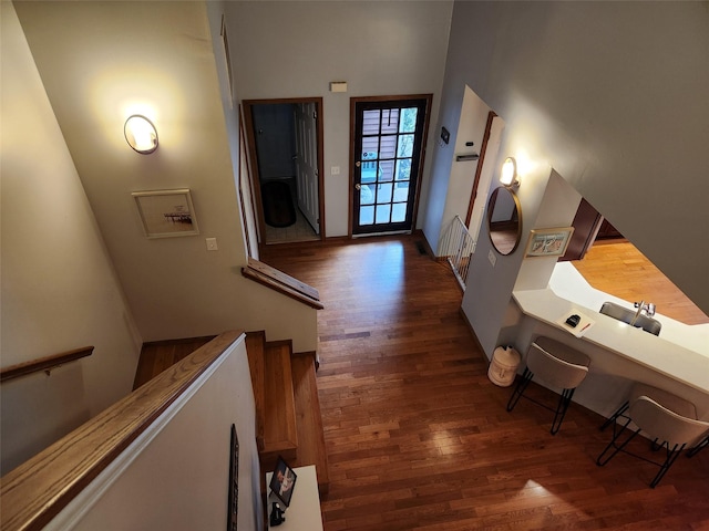 182 Ledge Rd, Kingston, NY 12401 - hall featuring wood finished floors