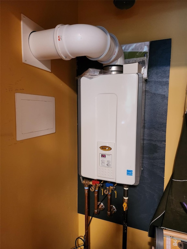 182 Ledge Rd, Kingston, NY 12401 - utilities with tankless water heater