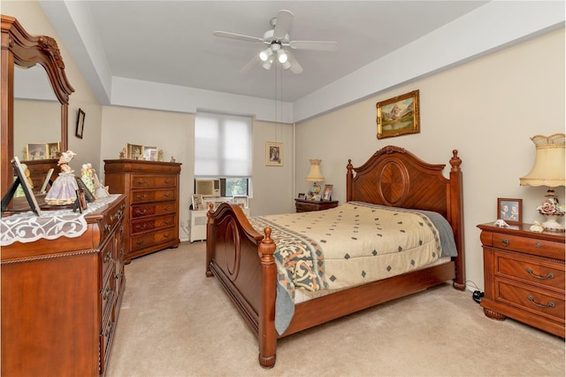 160-15 Powells Cove Blvd Unit D203, Beechhurst, NY 11357 - bedroom with light carpet and a ceiling fan