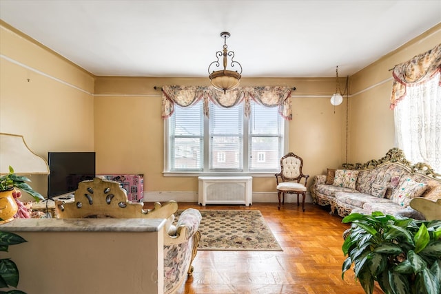 1358 E 35th St, Brooklyn, NY 11210 - living room with plenty of natural light and radiator