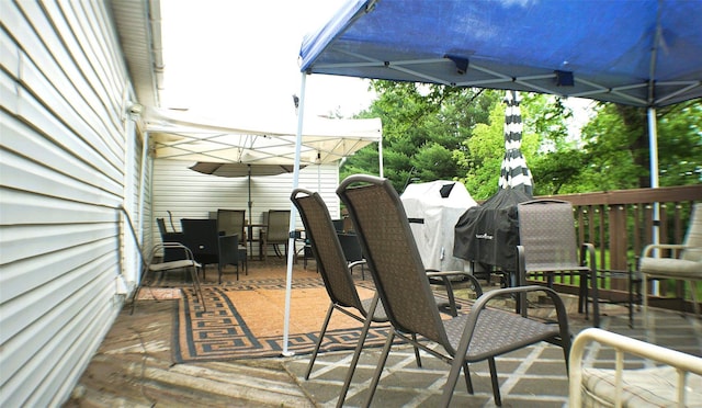 26 Saunders Ln, Wawarsing, NY 12489 - view of wooden terrace