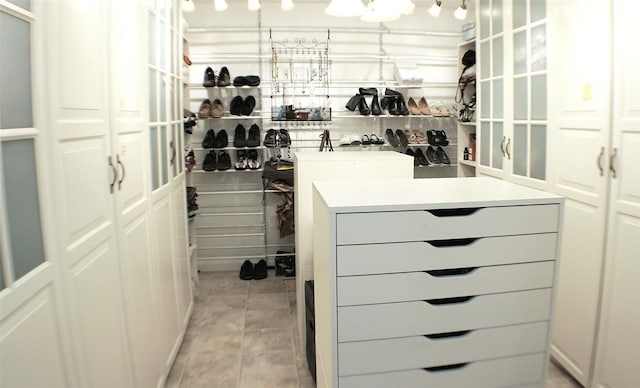26 Saunders Ln, Wawarsing, NY 12489 - walk in closet featuring light tile patterned floors