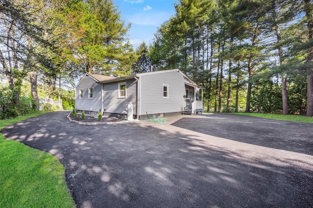 1345 Rte 82, Hopewell Junction, NY 12533 - view of front of home with asphalt driveway