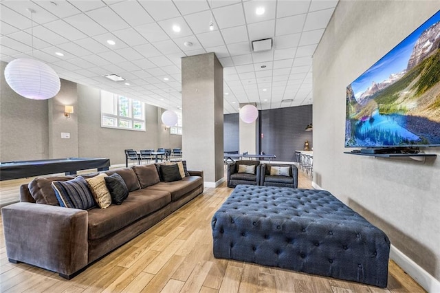 90 Bay Street Lndg Unit 6L, Staten Island, NY 10301 - lobby featuring recessed lighting and a paneled ceiling