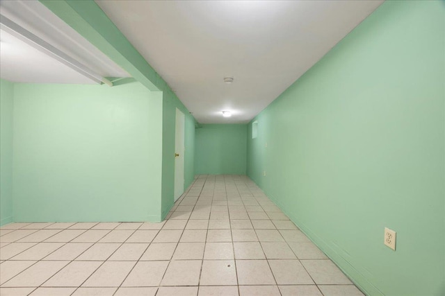 40-14 79th St, Elmhurst, NY 11373 - hallway featuring light tile patterned flooring
