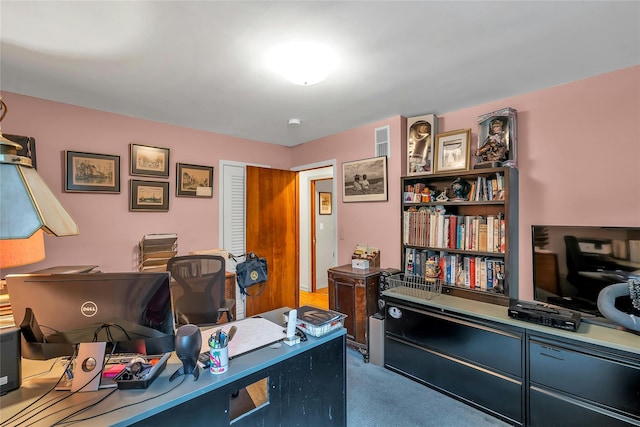 105 Browns Rd, Nesconset, NY 11767 - home office featuring carpet floors