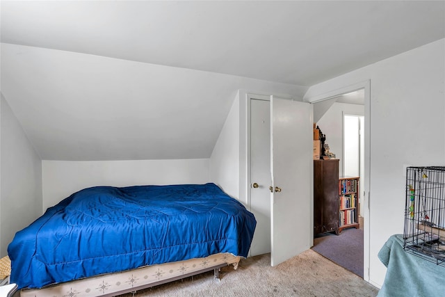 105 Browns Rd, Nesconset, NY 11767 - bedroom with carpet floors and lofted ceiling