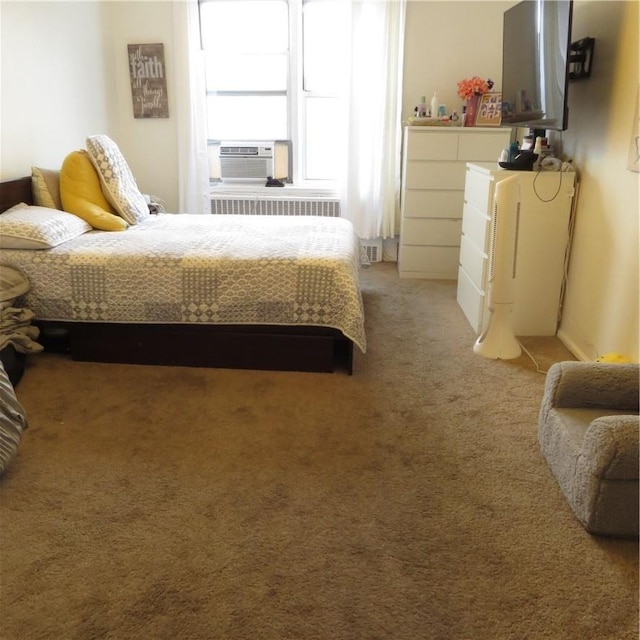 29 Abeel St Unit 6K, Yonkers, NY 10705 - bedroom with cooling unit and light colored carpet