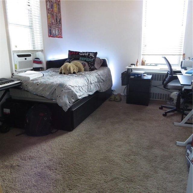 29 Abeel St Unit 6K, Yonkers, NY 10705 - carpeted bedroom with cooling unit and an office area